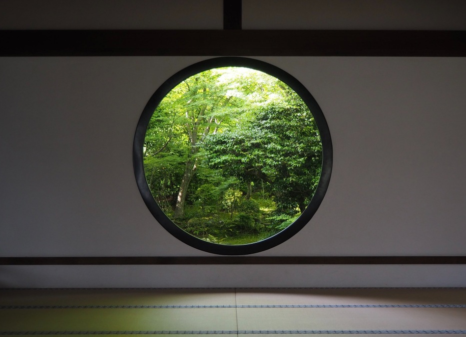源光庵　悟りの窓